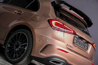 🔥Spoiler adatto per Mercedes Classe A W177 Hatchback SE 18 A45 Design Piano Black🔥