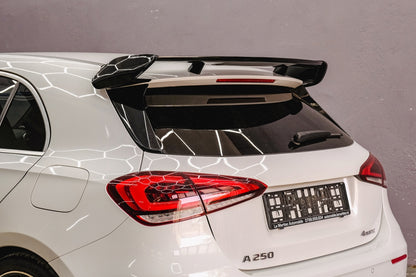 🔥Spoiler adatto per Mercedes Classe A W177 Hatchback SE 18 A45 Design Piano Black🔥