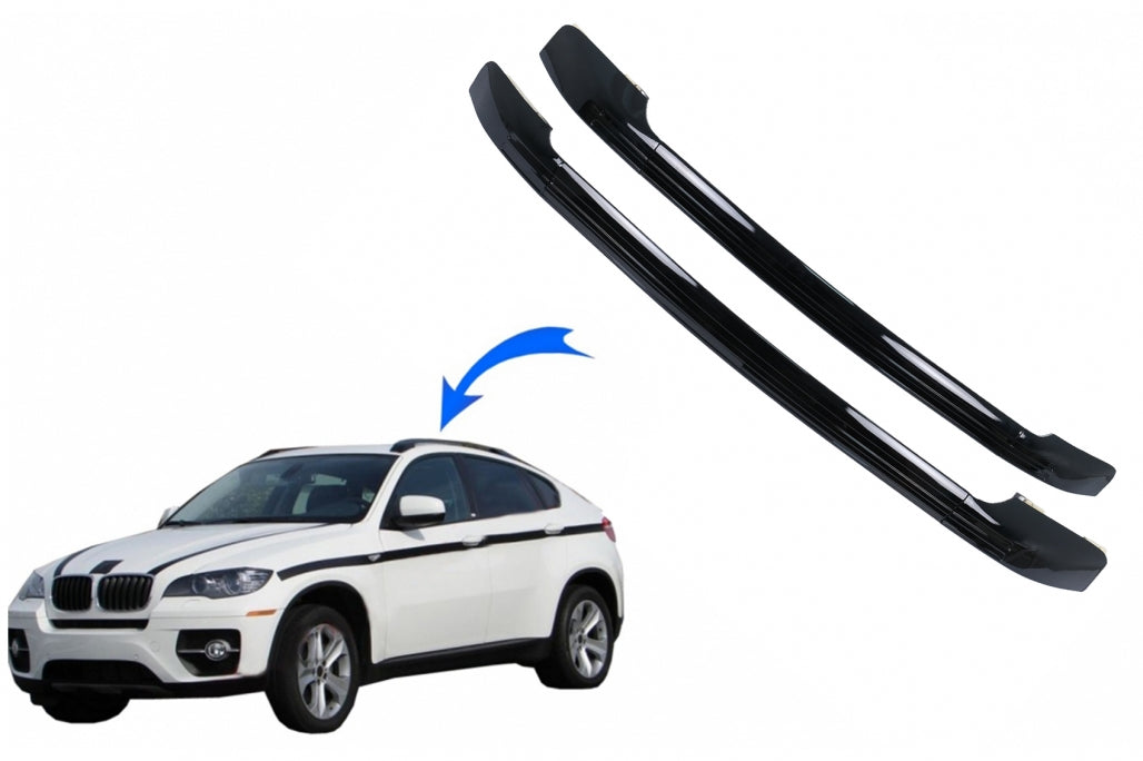 ⭐BARRE SUL TETTO  ADATTO PER BMW X6 E71 E72 (2008-2015) Black⭐