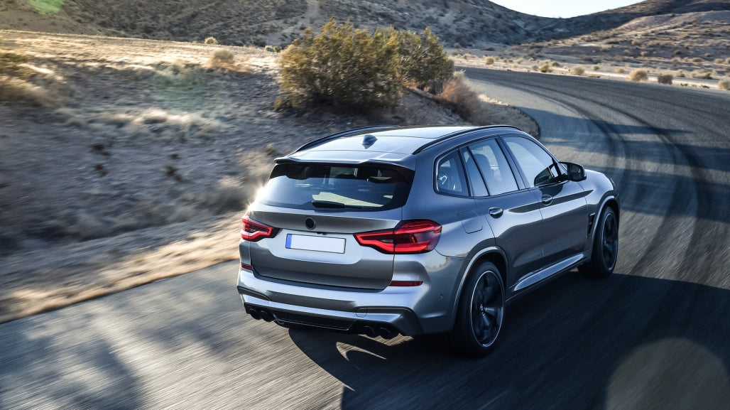 Spoiler sul tetto adatto per BMW X3 G01 (dal 2017 in poi) BK Style Piano Black