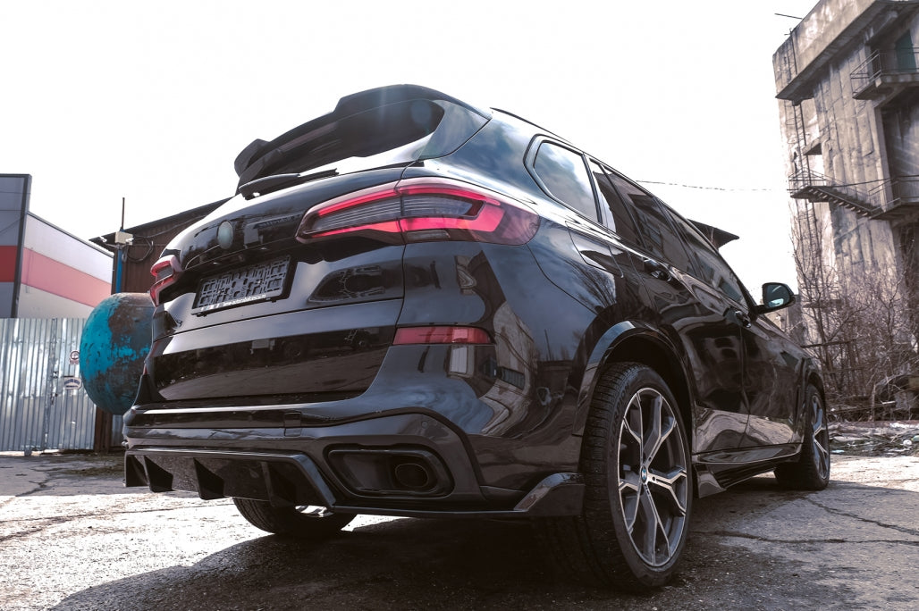 Spoiler sul tetto adatto per BMW X5 G05 (dal 2018 in poi) Piano Black