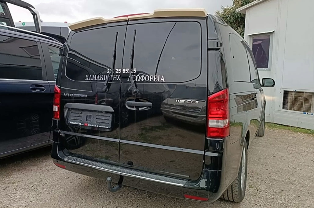 Spoiler sul tetto adatto per Mercedes Classe V W447 (dal 2014) Barn Twin Doors