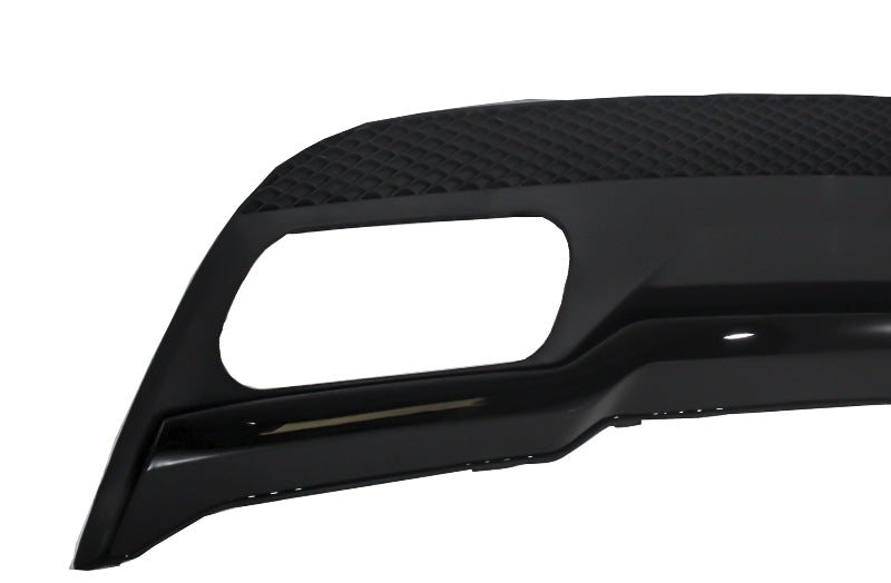 Roof spoiler suitable for Mercedes W176 A-Class (2012 onwards) with diffuser 