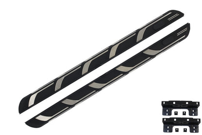 Running boards suitable for AUDI Q7 4M (2016-) SUV off-road vehicle 