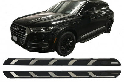 Running boards suitable for AUDI Q7 4M (2016-) SUV off-road vehicle 