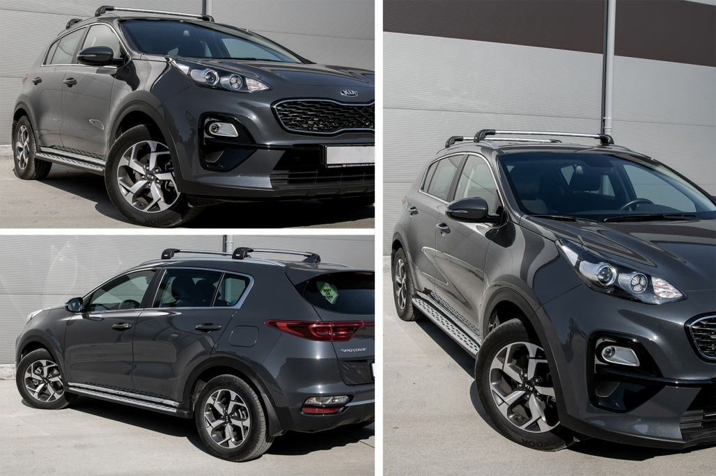 Running boards suitable for Kia Sportage QL Mk4 (2016-2017)