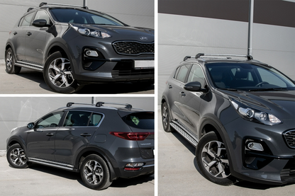 Running boards suitable for Kia Sportage QL Mk4 (2016-2017)