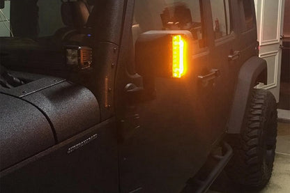 💥Luci a LED laterali, indicatori di direzione adatti per Jeep Wrangler JK 💥
