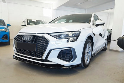 Minigonne laterali Estensioni adatte per Audi A3 8Y S-Line S3 (2020-) Berlina