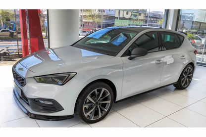 🤩Minigonne laterali Estensioni adatte per Seat Leon Mk4 2020+ Piano NERO🤩