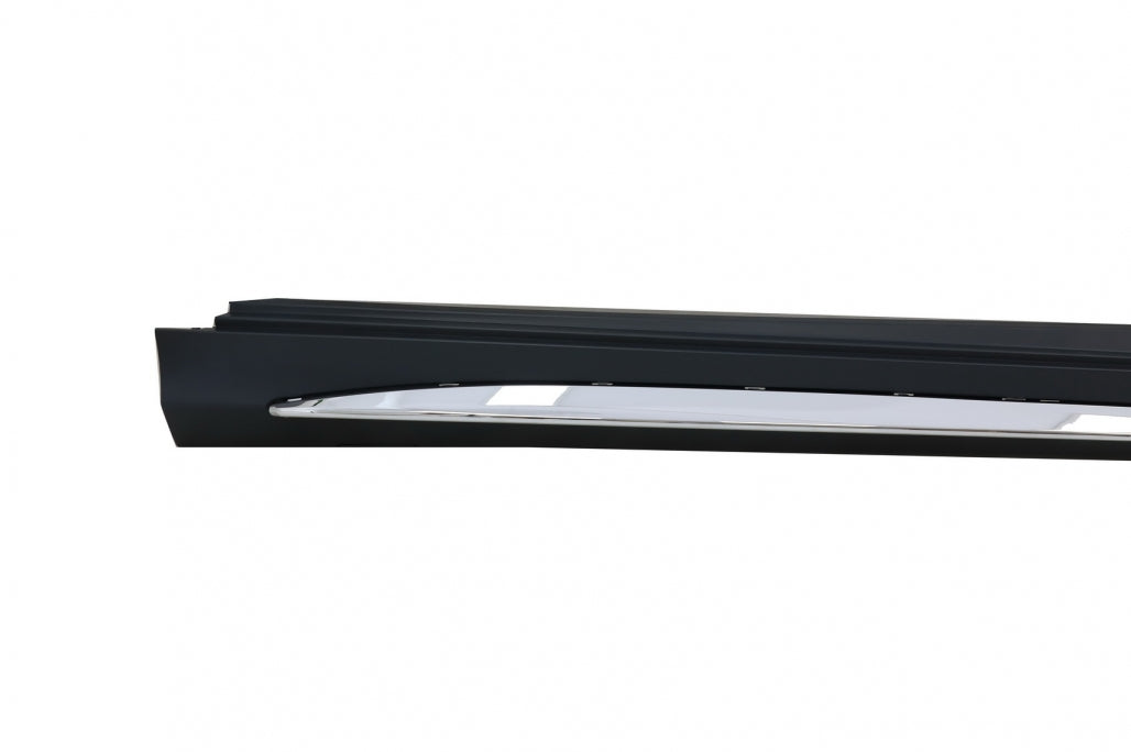 Side Skirts Suitable for Mercedes C-Class W205 S205 (2014-2020) Sport C63 Design Chrome