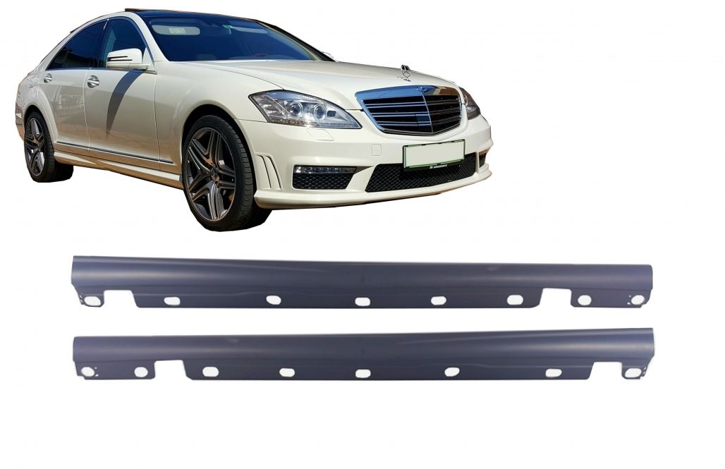 MINIGONNE LOOK S65 AMG PER MERCEDES W221 05-13 PASSO CORTO