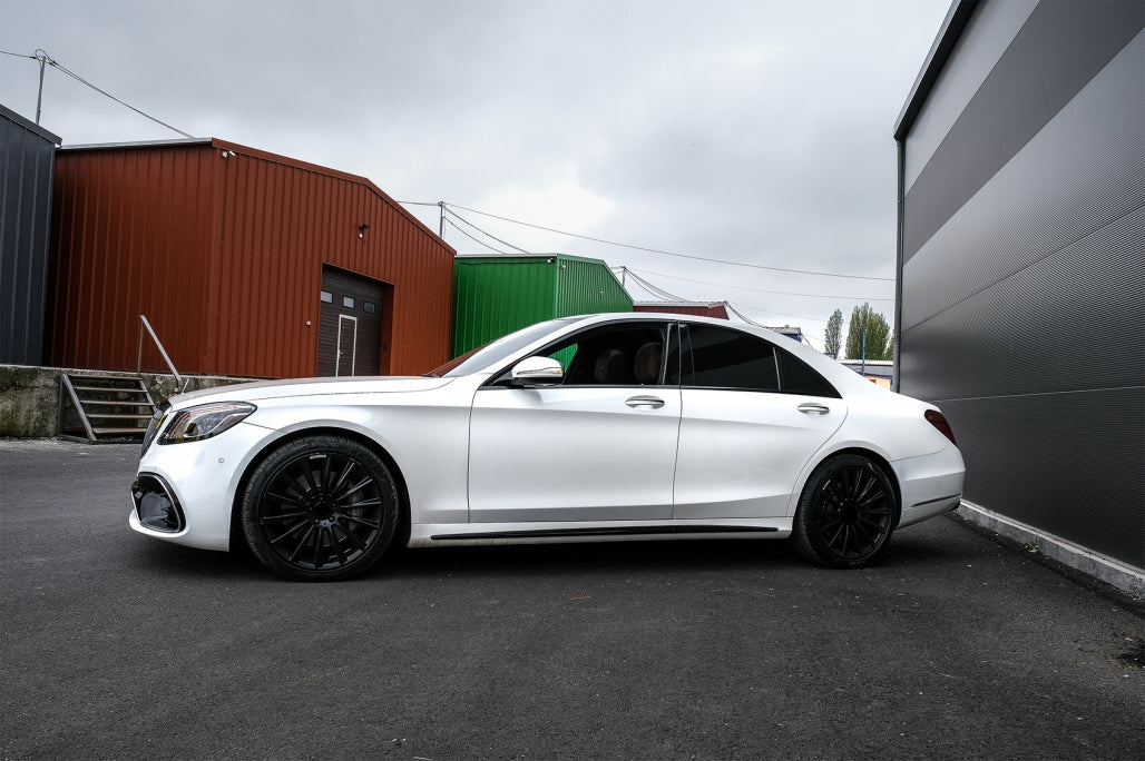 Side skirts suitable for Mercedes S-Class W222 Long Version (2013-2020)
