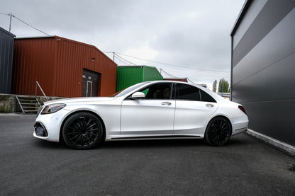 Side skirts suitable for Mercedes S-Class W222 Long Version (2013-2020)