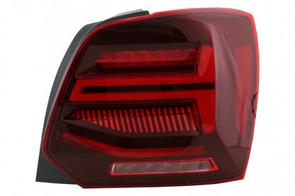 Fanali posteriori Full LED adatti per VW Polo 6R 6C 61 (2011-2017) Luci di svolta dinamiche sequenziali Vento Look