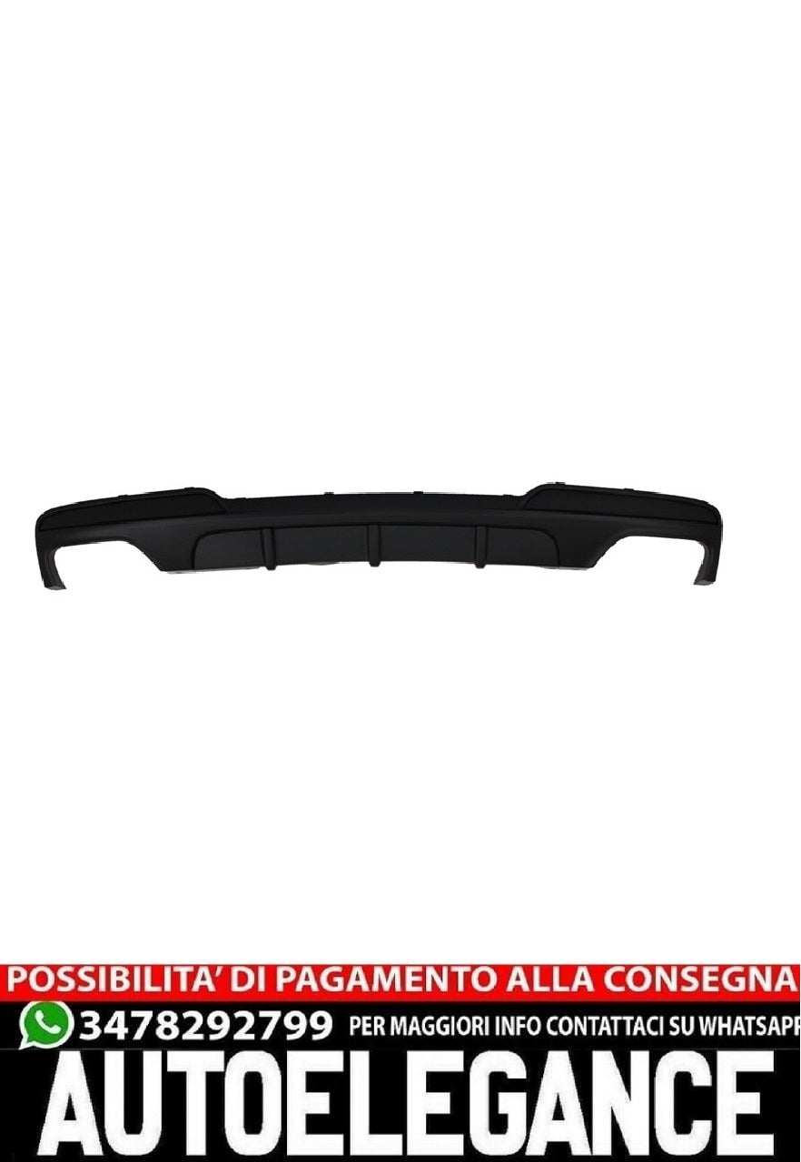 Diffusore d'aria a doppia uscita adatto per BMW Serie 5 F10 F11 (2011-2017) M-Pe