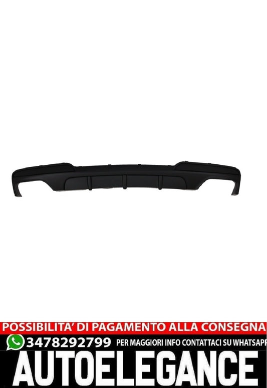Diffusore d'aria a doppia uscita adatto per BMW Serie 5 F10 F11 (2011-2017) M-Pe