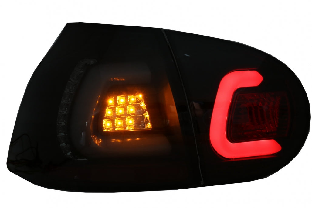 Fanale posteriore LED Bar adatto per VW Golf V 5 (2004-2009) Smoke Black Urban S