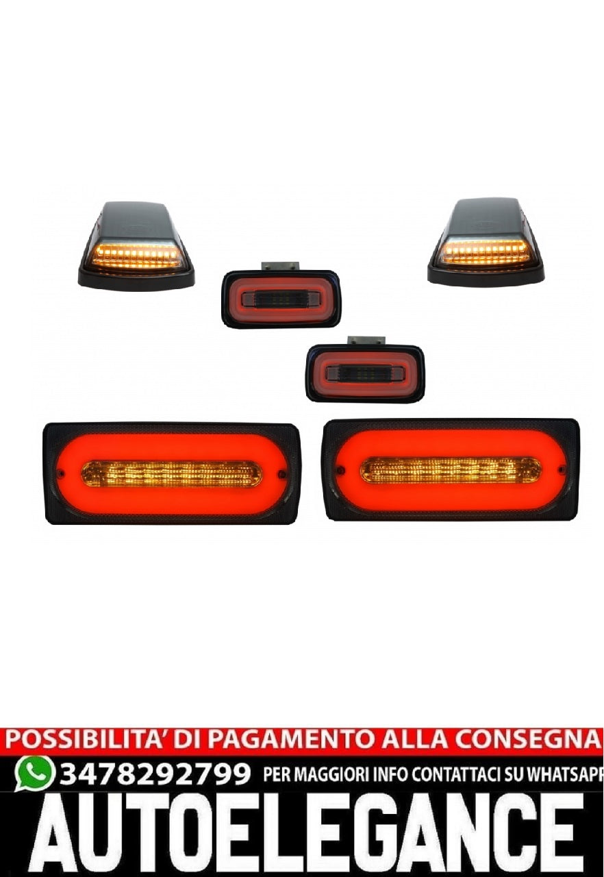 Fanali posteriori a LED adatto per Mercedes Classe G W463 (1989-2015) con Fendin