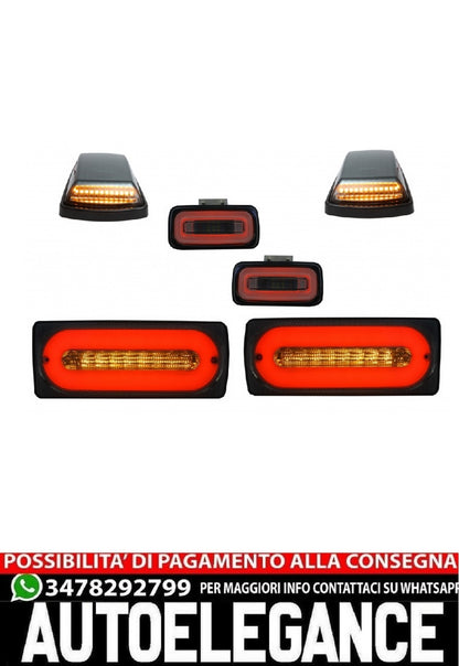 Fanali posteriori a LED adatto per Mercedes Classe G W463 (1989-2015) con Fendin