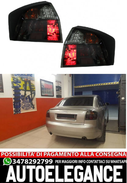 Rear lights suitable for Audi A4 B6 Saloon (2001-2004) Smoke