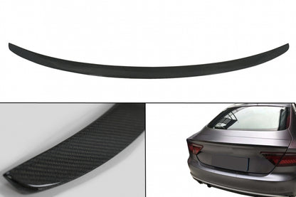 Spoiler cofano bagagliaio adatto per Audi A7 4G8 S7 RS7 (2011-2017) Vero carbonio