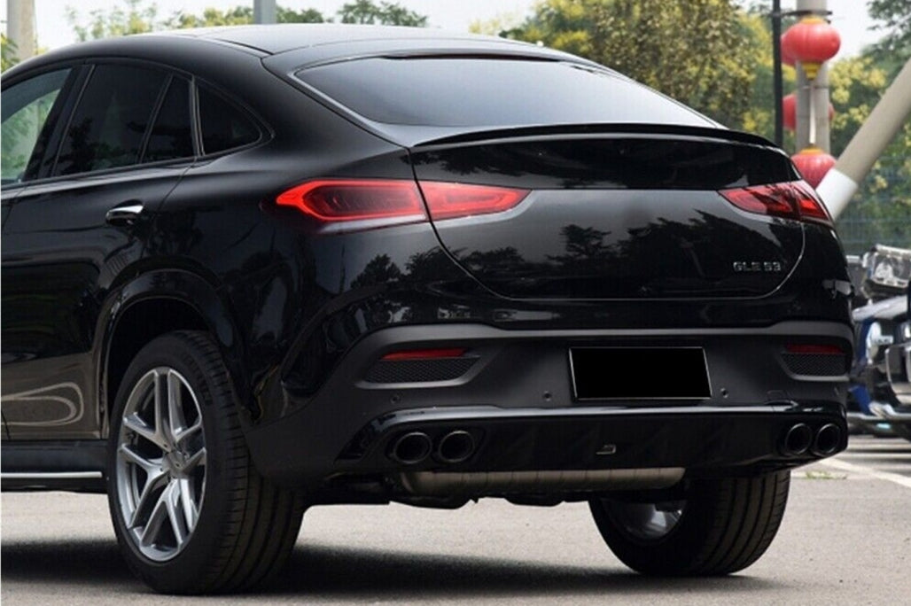 Spoiler cofano bagagliaio adatto per Mercedes GLE Coupe C167 (dal 2020 in poi) Nero pianoforte