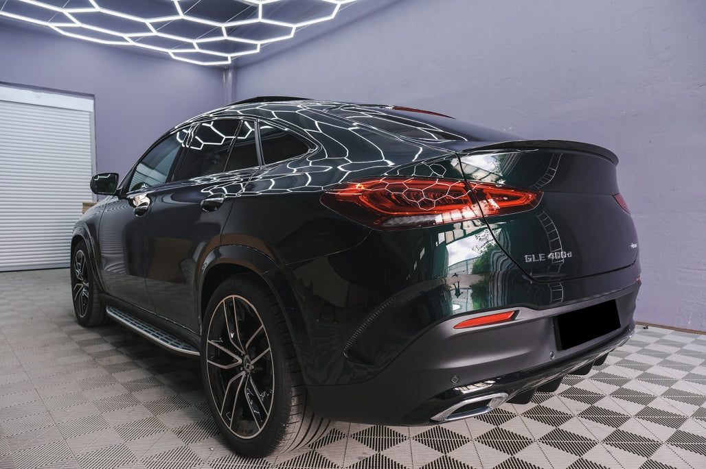 Spoiler cofano bagagliaio adatto per Mercedes GLE Coupe C167 (dal 2020 in poi) Nero pianoforte