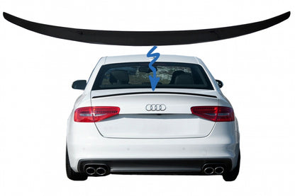 Spoiler bagagliaio adatto per Audi A4 B8 Berlina (2008-2015) Nero