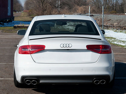 Spoiler bagagliaio adatto per Audi A4 B8 Berlina (2008-2015) Nero