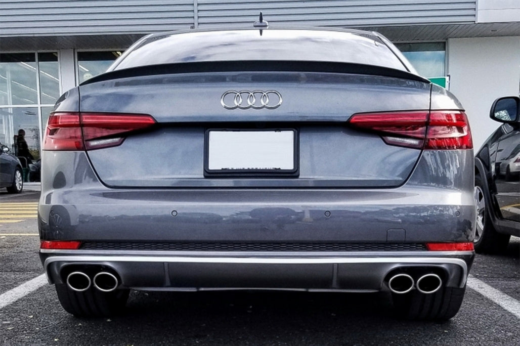 Boot Spoiler Suitable for AUDI A4 B9 Sedan (2016 Onwards) 