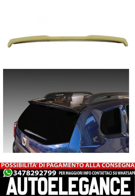Alettone spoiler adatto per Dacia Duster II 4x4 / 4x2 (2017-2021)