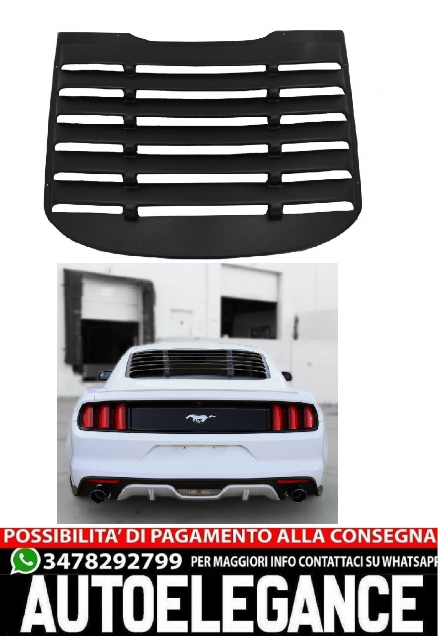 Griglie lunotto adatte per Ford Mustang Mk6 VI Sesta generazione (2015-2019) Cop