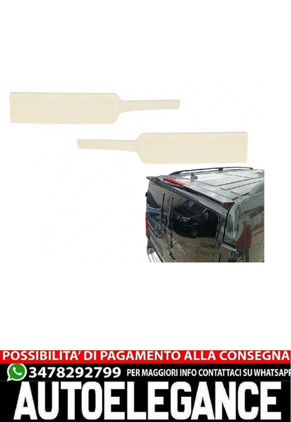 Spoiler sul tetto adatto per Mercedes Classe V W447 (dal 2014) Barn Twin Doors