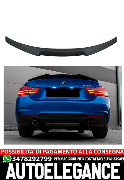 Spoiler bagagliaio adatto per BMW Serie 4 Coupé F32 (dal 2013) M4 CSL Design Ner