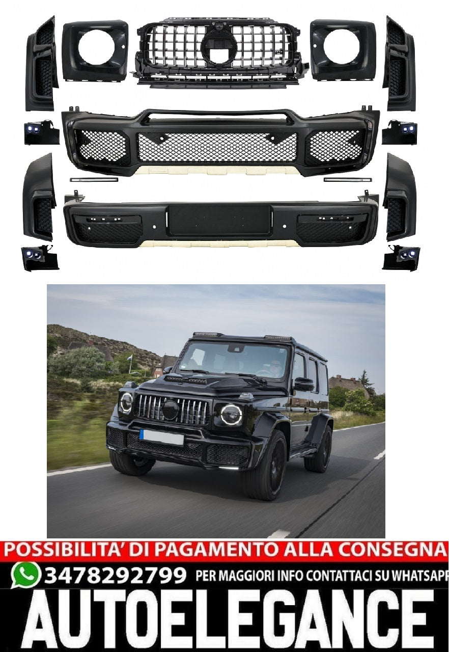 Kit carrozzeria adatta per Mercedes Classe G W463 (dal 2018 in poi) G63 B-Look