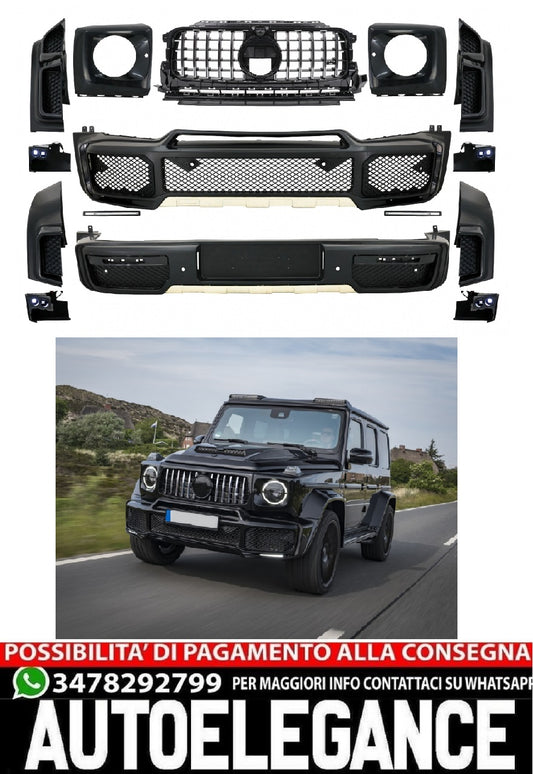 Kit carrozzeria adatta per Mercedes Classe G W463 (dal 2018 in poi) G63 B-Look