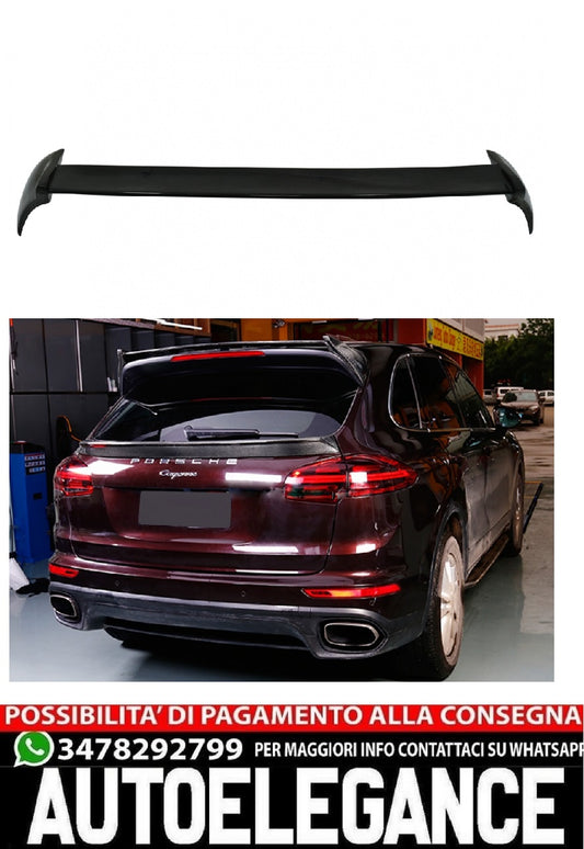 Alettone spoiler tetto bagagliaio adatto per Porsche Cayenne 958 II SUV (2015-20