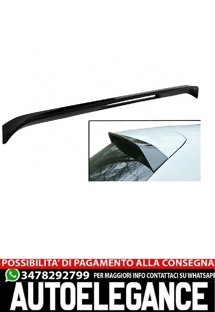 Alettone spoiler sul tetto adatto per VW Polo 6R 6C (2009-2017) Nero