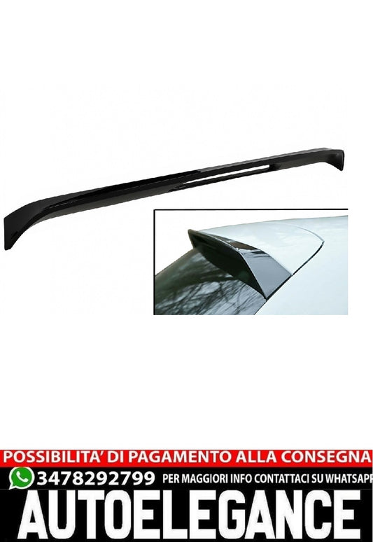 Alettone spoiler sul tetto adatto per VW Polo 6R 6C (2009-2017) Nero