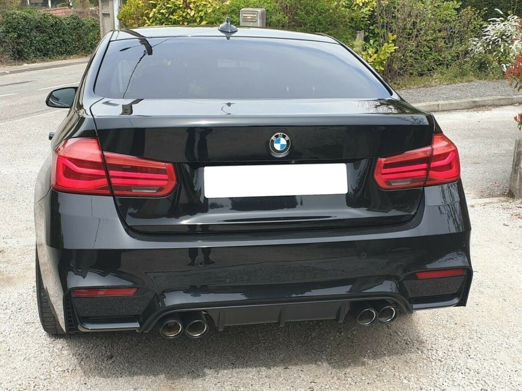 Doppi sistemi di scarico Punte marmitta adatte per BMW Serie 3 F30 F31 (2011-2018) M3 M Sport Design