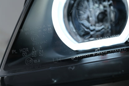 U-LED 3D Xenon Headlights suitable for BMW 3 Series E90 Limousine E91 Touring (03.2005-08 