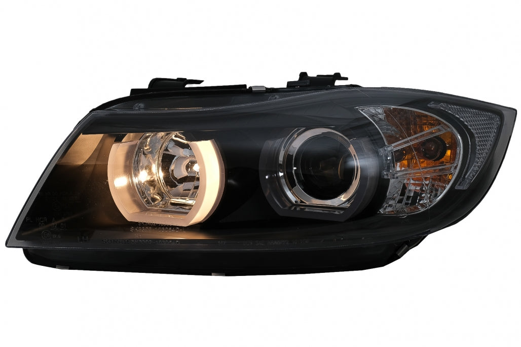 U-LED 3D Xenon Headlights suitable for BMW 3 Series E90 Limousine E91 Touring (03.2005-08 