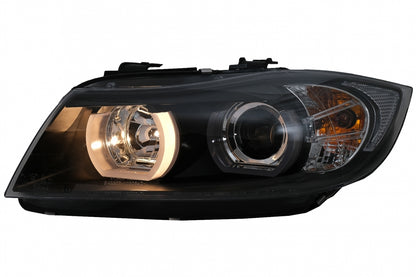 U-LED 3D Xenon Headlights suitable for BMW 3 Series E90 Limousine E91 Touring (03.2005-08 
