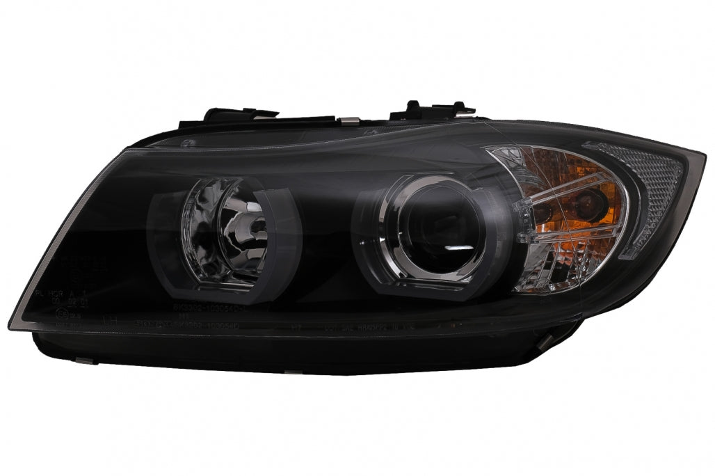U-LED 3D Xenon Headlights suitable for BMW 3 Series E90 Limousine E91 Touring (03.2005-08 