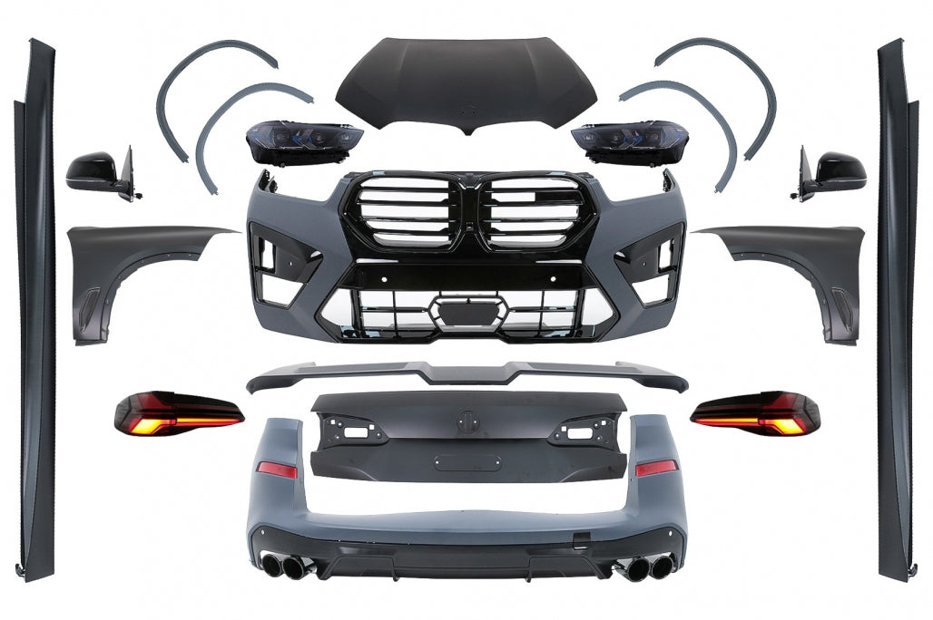 💕ART.9275 BODYKIT BMW X5 E70 (2007-2013) Conversione al design X5M F95 2023 💕