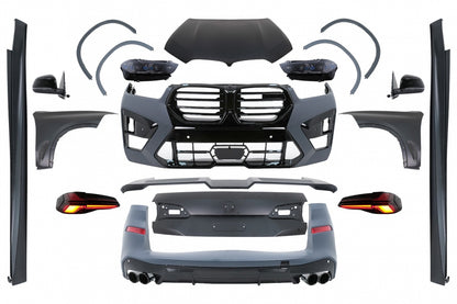 💕ART.9275 BODYKIT BMW X5 E70 (2007-2013) Conversione al design X5M F95 2023 💕
