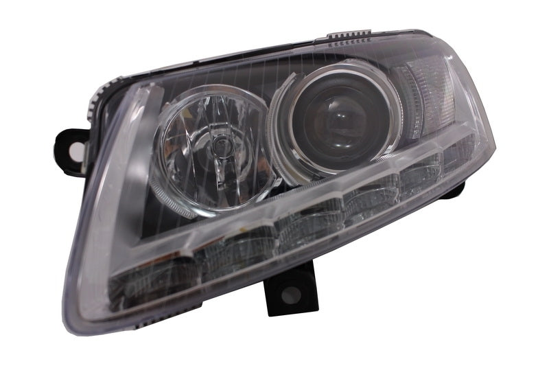 Xenon LED DRL headlights suitable for Audi A6 C6 4F (04.2004-2008) Chrome without AFS