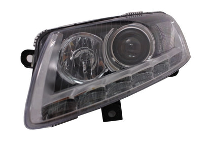 Xenon LED DRL headlights suitable for Audi A6 C6 4F (04.2004-2008) Chrome without AFS