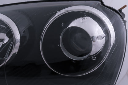 ART.7417  FARI ANTERIORI VW  GOLF 5 2003-2007 LOOK GTI R32 NERI